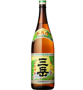 芋焼酎 三岳 Sweet Potato Shochu Mitake 900ml